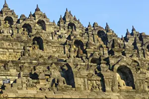 Borobodur Prints: The temple complex of Borobodur