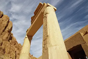 Relics Prints: Temple details at Karnak, UNESCO World Heritage Site, Luxor, Egypt