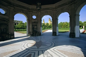 Temple of Diana and Theatinerkirche