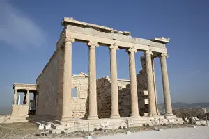 Support Prints: Temple of Erectheion, Acropolis, UNESCO World Heritage Site, Athens, Greece, Europe