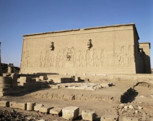 Temple of Hathor, Dendera, Egypt, North Africa, Africa