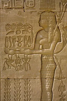 Images Dated 27th July 2008: Temple of Hathor, Dendera, Egypt, North Africa