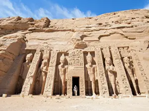 One Man Only Prints: The temple of Hathor and Nefertari (The Small Temple of Abu Simbel)