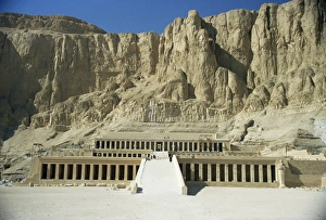Hatshepsut Prints: Temple of Hatshepsut, Deir el Bahri, UNESCO World Heritage Site, Thebes