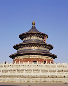 Peking Prints: Temple of Heaven, Beijing (Peking), China