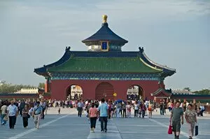 Images Dated 8th September 2010: The Temple of Heaven, UNESCO World Heritage Site, Bejing, China, Asia