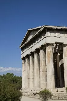 Images Dated 16th September 2008: The Temple of Hephaistos, Athens, Greece, Europe