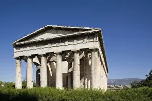 Images Dated 16th September 2008: The Temple of Hephaistos, Athens, Greece, Europe