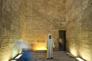 Images Dated 7th February 2009: Temple of Horus, Edfu, Egypt, North Africa, AFrica