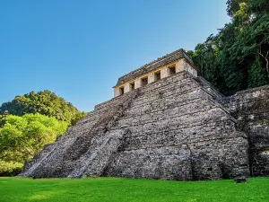 Preserved Prints: Temple of the Inscriptions, Palenque Archaeological Site, Palenque, Chiapas State, Mexico