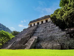 Inscriptions Prints: Temple of the Inscriptions, Palenque Archaeological Site, Palenque, Chiapas State, Mexico