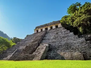 Pyramid Prints: Temple of the Inscriptions, Palenque Archaeological Site, Palenque, Chiapas State, Mexico