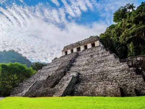 Inscriptions Prints: Temple of the Inscriptions, Palenque Archaeological Site, Palenque, Chiapas State, Mexico
