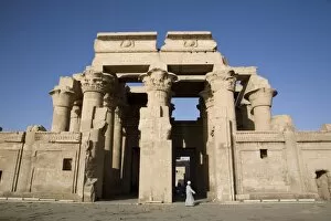Images Dated 25th February 2007: The temple of Kom Ombo, Egypt, North Africa, Africa