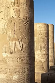 Images Dated 7th February 2009: Temple of Kom Ombo, Kom Ombo, Egypt, North Africa, Africa