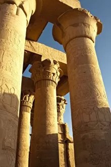Images Dated 7th February 2009: Temple of Kom Ombo, Kom Ombo, Egypt, North Africa, Africa