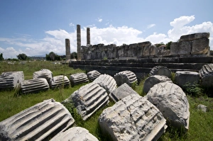 The Temple of Leto at the Lycian site of Letoon, UNESCO World Heritage Site