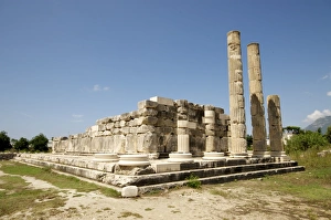 Asia Minor Prints: The Temple of Leto at the Lycian site of Letoon, UNESCO World Heritage Site