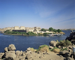 Philae Prints: Temple at Philae, UNESCO World Heritage Site, Egypt, North Africa, Africa