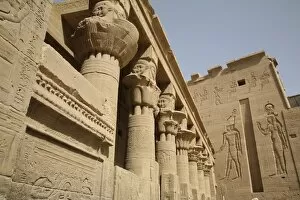 Images Dated 25th February 2007: Temple of Philae, UNESCO World Heritage Site, Nubia, Egypt, North Africa, Africa