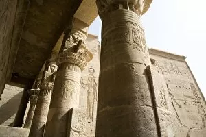 Images Dated 25th February 2007: The Temple of Philae, UNESCO World Heritage Site, Nubia, Egypt, North Africa, Africa