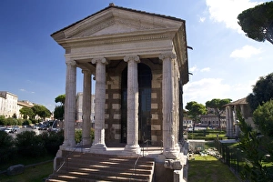 1st Century Bc Prints: Temple of Portunus, Forum Boarium, 1st century BC, Rome, Lazio, Italy, Europe