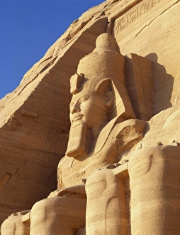 Abu Simbel Prints: Temple of Rameses II, Abu Simbel, Egypt