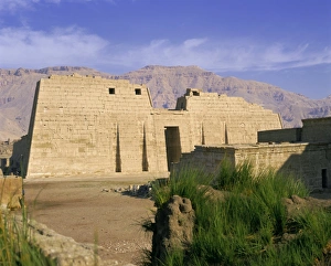 Temple of Ramesses III (Rameses III), Valley of the Kings, Thebes, UNESCO World Heritage Site