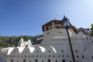 Kandy Prints: Temple of the Sacred Tooth Relic, UNESCO World Heritage Site, Kandy, Sri Lanka, Asia