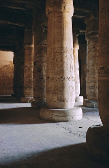 Silence Prints: Temple of Sethos I, Abydos, Egypt, North Africa