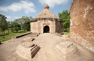 Assam Prints: Temple in Talatal Ghar, 18th century palace