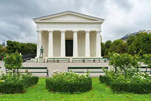 Public Park Prints: Temple of Theseus (Theseustempel), Volksgarten park, Vienna, Austria, Europe
