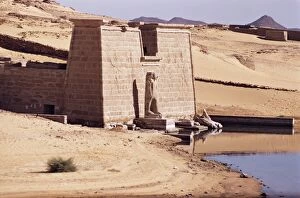 Images Dated 4th January 2000: Temple, Wadi es Sebuia