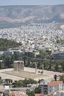 Athen Prints: Temple of Zeus