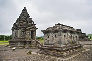 Hindu Temple Prints: Temples at Candi Arjuna Hindu Temple Complex