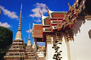 Chedi Prints: Temples and chedis of Wat Pho