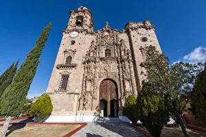 Guanajuato Prints: Templo De La Valenciana, UNESCO World Heritage Site, Guanajuato, Mexico, North America