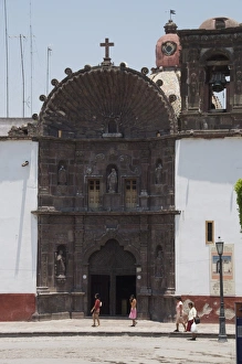 Guanajuato State Prints: Templo de Nuestra Senora de la Salud, a church in San Miguel de Allende (San Miguel)