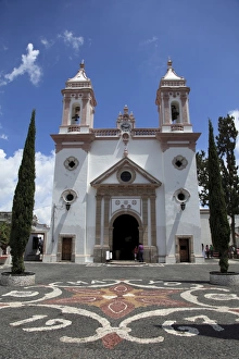 Taxco Prints: Templo de Santa Veracruz church, Taxco, Guerrero State, Mexico, North America