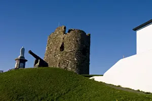 Dyfed Prints: Tenby Castle, Dyfed, Wales, United Kingdom, Europe