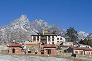Images Dated 13th April 2010: Tengboche Monastery, Tengboche, Solu Khumbu Everest Region, Sagarmatha National Park