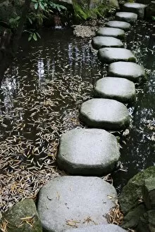 Tenjuan wet garden in Nanzen Ji temple, Kyoto, Japan, Asia