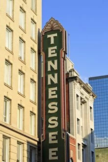 Theater Collection: Tennessee Theater on Gay Street, Knoxville, Tennessee, United States of America, North America