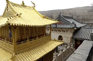 The Five Terrace Mountain (Wutai Shan), one of Chinas most ancient Buddhist sites