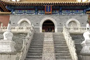 The Five Terrace Mountain (Wutai Shan), one of Chinas most ancient Buddhist sites