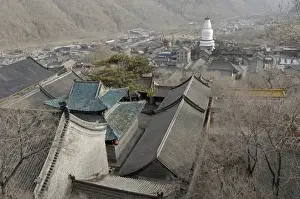 The Five Terrace Mountain (Wutai Shan), one of Chinas most ancient Buddhist sites
