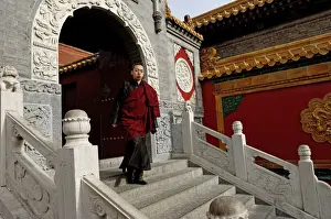 The Five Terrace Mountain (Wutai Shan), one of Chinas most ancient Buddhist sites