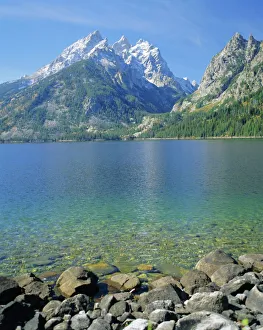 Snowcapped Prints: Tetons and Jenny Lake