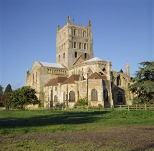 Tewkesbury Abbey, Gloucestershire, England, United Kingdom, Europe