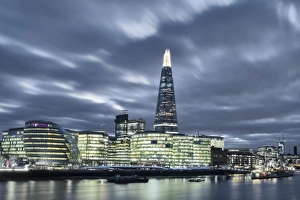 Hms Belfast Prints: The Thames in Southwark with City Hall